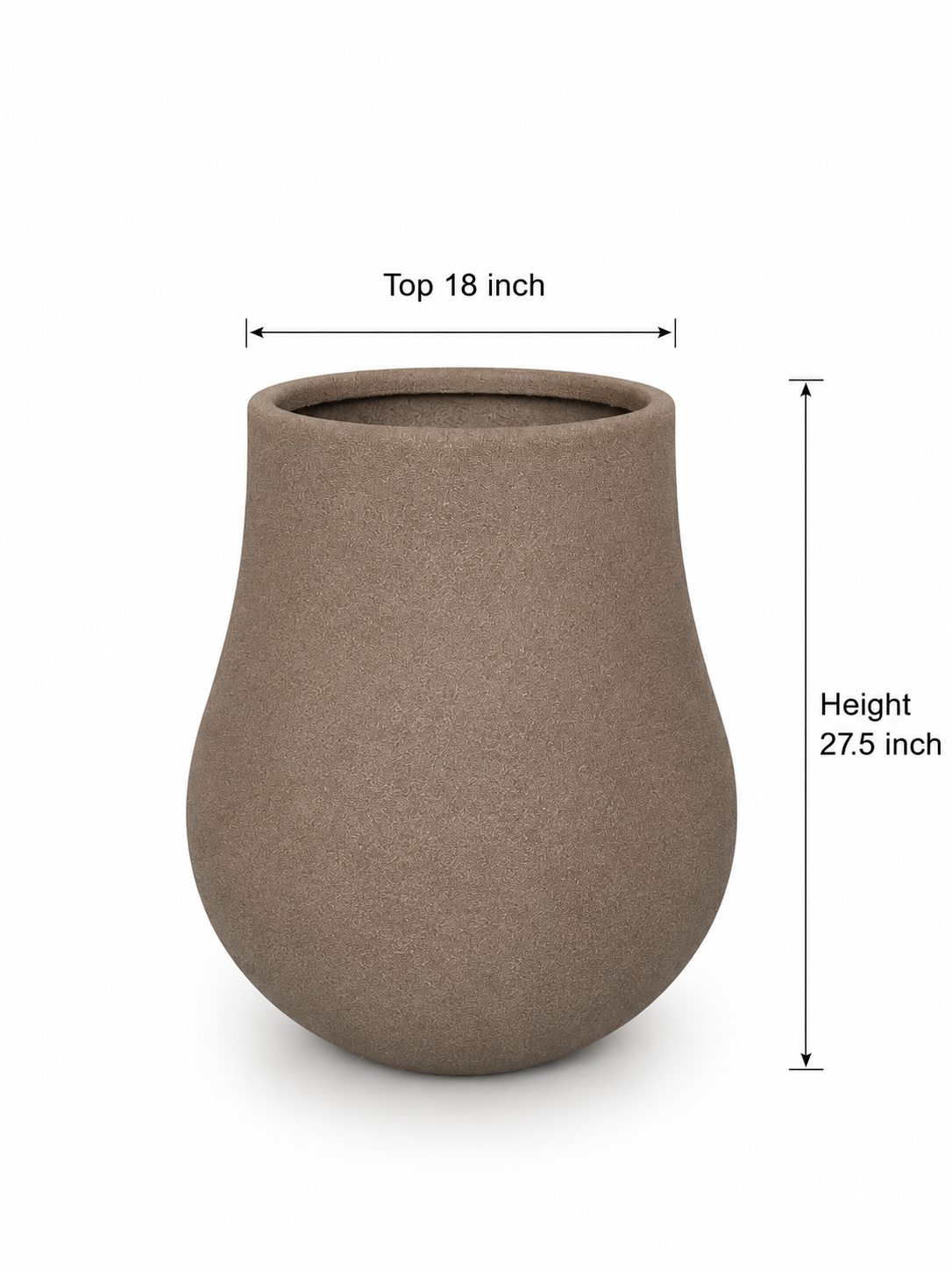 Amora FRP Planter- Large - Image